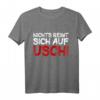Nichts reimt sich auf Uschi T-Shirt – Lustiges JGA Ehe und Hochzeit Spruch-Shirt für Braut, Bräutigam und Gruppe