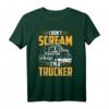 Herren Ich Schreie Nicht Ich Bin Ein Trucker T-Shirt – Lustiges Geschenk für Truck-Liebhaber & LKW-Fahrer