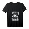 Damen Wander T-Shirt mit lustigem Spruch 'Ich Werde Nicht Aufgeben Aber Den Ganzen Weg Fluchen' - Perfektes Geschenk für Wanderer, Geburtstag & Weihnachten