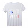 Aufräumen muss man erst wenn das WLAN nicht mehr durchkommt! - Lustiges Geek T-Shirt für Nerds, Computer- und WLAN-Fans, Geschenkidee für Geburtstag & Weihnachten