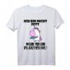 Ich bin nicht Fett nur sehr Flauschig T-Shirt – Lustiges, bequemes Humor-Shirt für Body-Positivity und Geschenkideen