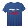 Ich bin nicht alt, ich bin ein recycelter Teenager T-Shirt - Humorvolles Geschenk zum HapDeer für ältere Leute