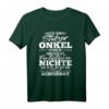 HapDeer T-Shirt für den besten Onkel mit lustigem Spruch – Geschenkidee für Patenonkel & Familienmitglieder