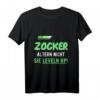 Zocker altern nicht, sie leveln up! - Lustiges Gamer Geburtstag T-Shirt für Kinder, Damen & Herren
