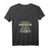 Damen Lauf T-Shirt mit Spruch 'Ich werde nicht aufgeben aber die ganze Zeit fluchen' – Lustiges V-Ausschnitt Shirt für Marathon, Hindernislauf & mehr