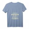 Damen Lauf T-Shirt mit Spruch 'Ich werde nicht aufgeben aber die ganze Zeit fluchen' – Lustiges V-Ausschnitt Shirt für Marathon, Hindernislauf & mehr