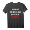 Lustiges Hormone T-Shirt für Frauen & Männer - Witziges Statement-Shirt für Geburtstag, Weihnachten & Überraschungsgeschenk mit Ironie
