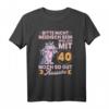 Lustiges HapDeer Frau T-Shirt mit Spruch - Originelles Geschenk für den Vierzigsten Geburtstag