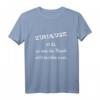 Zuhause ist da wo man den Bauch nicht einziehen muss T-Shirt – Lustiges Geschenk für Freunde, Familie und Bierliebhaber zu Geburtstag, Weihnachten & Co.