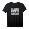 Ich gender nicht ich habe einen Schulabschluss - Lustiges Spruch T-Shirt für Damen, Herren & alle, die Sarkasmus lieben