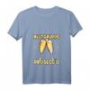 Damen Blutgruppe Prosecco positiv Sekt T-Shirt mit V-Ausschnitt – Witziges Teamoutfit für Junggesellinnenabschied & Party, Geschenkidee für Weinliebhaberinnen
