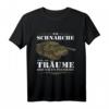 Ich schnarche nicht ich träume davon, dass ich ein... Tiger, Panzer T-Shirt – Perfektes Geschenk für Panzerspieler, Geschichts- und Militärfans