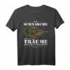 Ich schnarche nicht ich träume davon, dass ich ein... Tiger, Panzer T-Shirt – Perfektes Geschenk für Panzerspieler, Geschichts- und Militärfans