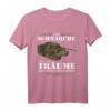 Ich schnarche nicht ich träume davon, dass ich ein... Tiger, Panzer T-Shirt – Perfektes Geschenk für Panzerspieler, Geschichts- und Militärfans
