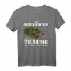 Ich schnarche nicht ich träume davon, dass ich ein... Tiger, Panzer T-Shirt – Perfektes Geschenk für Panzerspieler, Geschichts- und Militärfans