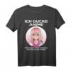 Ich gucke Anime Merchandise Waifu Merch Geschenk T-Shirt - Lustiges Otaku Shirt für Manga- und Anime-Fans