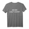 Lustiges Sarkastisches Fun T-Shirt mit Spruch 'An mir liegt`s nicht' – Perfektes Geschenk für Kollegen & Freunde, Humor auf der Arbeit