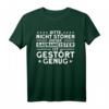 Bitte Nicht Stören Dieser Saunameister Ist Gestört Genug T-Shirt - Lustiges Sauna Motiv für Saunagänger & Saunameister Geschenke