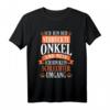 Ich bin der verrückte Onkel Patenonkel Geschenk T-Shirt - Lustiges Familiengeschenk für Neffen, Nichten & Taufpaten