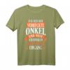 Ich bin der verrückte Onkel Patenonkel Geschenk T-Shirt - Lustiges Familiengeschenk für Neffen, Nichten & Taufpaten