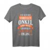 Ich bin der verrückte Onkel Patenonkel Geschenk T-Shirt - Lustiges Familiengeschenk für Neffen, Nichten & Taufpaten