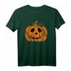 Vintage Halloween Kürbisgesicht Jack-O-Lantern niedliches T-Shirt - Perfekt für Halloween-Feiern und saisonale Kostüme