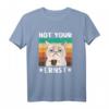 Morgenmuffel Sarkasmus Denglisch Kaffee Katze Not Your Ernst T-Shirt – Lustiges Büro Humor Design für Kollegen und Freunde