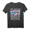 Lustiges Anime Girls T-Shirt für Teens und Frauen - Humorvolles Anime Motiv, Klassisch geschnitten, Doppelt genähter Saum