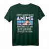 Lustiges Anime Girls T-Shirt für Teens und Frauen - Humorvolles Anime Motiv, Klassisch geschnitten, Doppelt genähter Saum
