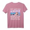 Lustiges Anime Girls T-Shirt für Teens und Frauen - Humorvolles Anime Motiv, Klassisch geschnitten, Doppelt genähter Saum