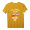 Ich schreie nicht, ich bin aus Kroatien - Hrvatska T-Shirt, ideales Geschenk für kroatische Fans, Fußballfans und Liebhaber Kroatiens