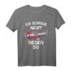 Ich schreie nicht, ich bin aus Kroatien - Hrvatska T-Shirt, ideales Geschenk für kroatische Fans, Fußballfans und Liebhaber Kroatiens