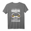 Raucher Geschenk T-Shirt mit Spruch - Lustiges Ironisches T-Shirt für Zigaretten, Bier & schwarzen Humor, perfekt für Weihnachten & Geburtstag