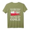 Polnisches T-Shirt für Polenliebhaber - Stolzes Design mit polnischer Flagge und polnischen Sprüchen