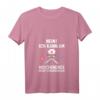 Damen Pfleger Altenpfleger T-Shirt mit V-Ausschnitt - Lustiger Spruch für Pflegekräfte: 'Nein Ich Kann Am Wochenende Nicht Einspringen'