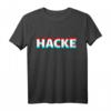 Hacke Dicht Partnerlook Party Alkohol Bier Schnaps Geschenk T-Shirt – Lustiges Festival- und Motto-Party-Shirt für Saufkumpanen