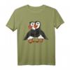 Puffin Papageitaucher Mädchen Kinder T-Shirt - Süßes Tiermotiv für Geburtstags- und Weihnachtsgeschenke