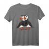 Puffin Papageitaucher Mädchen Kinder T-Shirt - Süßes Tiermotiv für Geburtstags- und Weihnachtsgeschenke