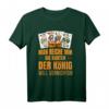 Doppelkopf König will vernichten T-Shirt – Lustiges Design für Doppelkopf-Fans & Kartenspiel-Enthusiasten, perfekt als Geschenk für Stammtisch & Turniere