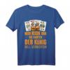Doppelkopf König will vernichten T-Shirt – Lustiges Design für Doppelkopf-Fans & Kartenspiel-Enthusiasten, perfekt als Geschenk für Stammtisch & Turniere