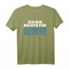 Ich bin nichts für schwache Nerven! Lustiges Spruch T-Shirt für Freunde, in Farbe, klassisch geschnitten