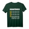 Kranführer Kran Kranfahrer Geschenk T-Shirt – Lustiges Baustellen Outfit für Bauarbeiter & Kranfahrer