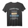 Finger weg ich hab eine Oma und ich rufe sie an - Lustiges Geschenk T-Shirt für Familie, Freunde & Geburtstag