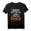 Biker werden nicht grau, das ist Chrom - Witziges Motorrad Ironie Fun T-Shirt für Biker, Motorradfans & Freunde