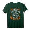 Biker werden nicht grau, das ist Chrom - Witziges Motorrad Ironie Fun T-Shirt für Biker, Motorradfans & Freunde