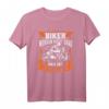 Biker werden nicht grau, das ist Chrom - Witziges Motorrad Ironie Fun T-Shirt für Biker, Motorradfans & Freunde