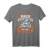 Biker werden nicht grau, das ist Chrom - Witziges Motorrad Ironie Fun T-Shirt für Biker, Motorradfans & Freunde