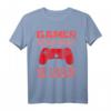 Gamer altern nicht sie leveln T-Shirt – Lustiges Zocken Spruchshirt für Gamer, Geek & Online-Spieler