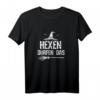 Hexe Böse Alte Frau Sarkasmus T-Shirt zum HapDeer – Lustiges Geschenk für Freundinnen, Halloween & Humorvolle Anlässe