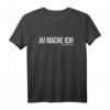 Ja mach ich - aber jetzt nicht T-Shirt | Lustiges Faulheit Spruch-Shirt für Freunde, Kollegen & coole, freche Shirts